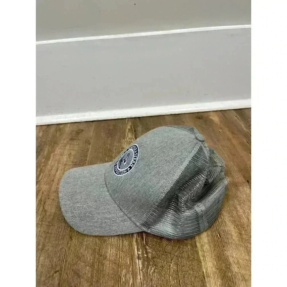 SIMMS Southeastern Wildlife Exposition Snapback Hat Gray Men's Trucker EUC - Picture 2 of 8